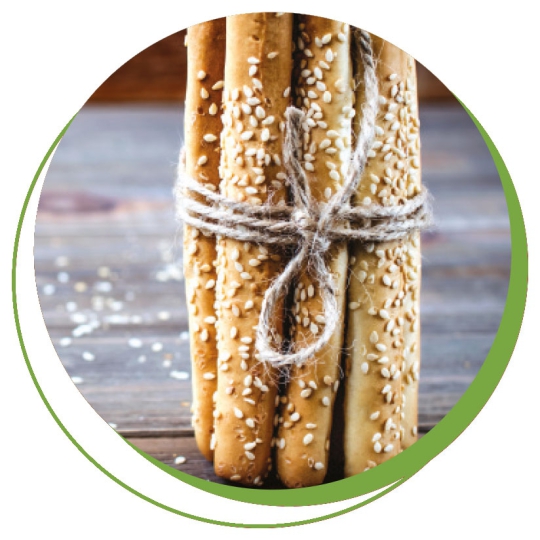 Grissini al sesamo - scatola 3 porzioni