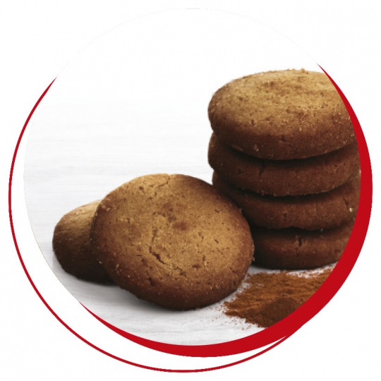 Frollini al cacao - scatola 4 porzioni