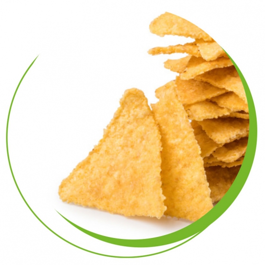 Tortilla chips al formaggio