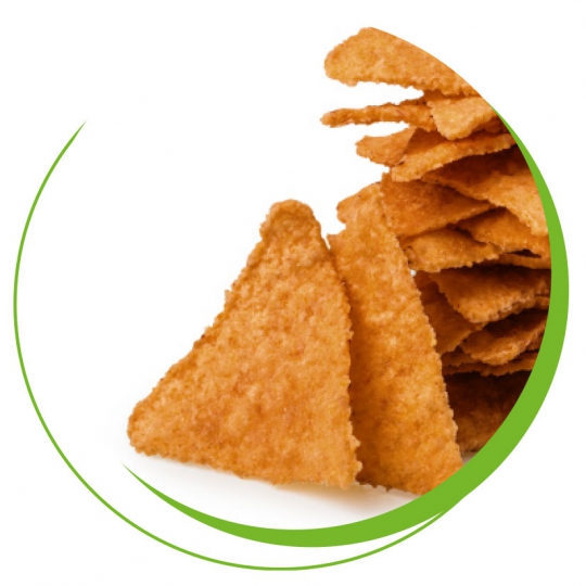 Tortilla Chips al sapore di bacon - 1 porzione porzioni
