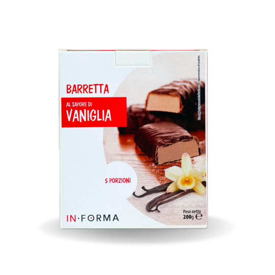 Barretta alla vaniglia - scatola 5 porzioni