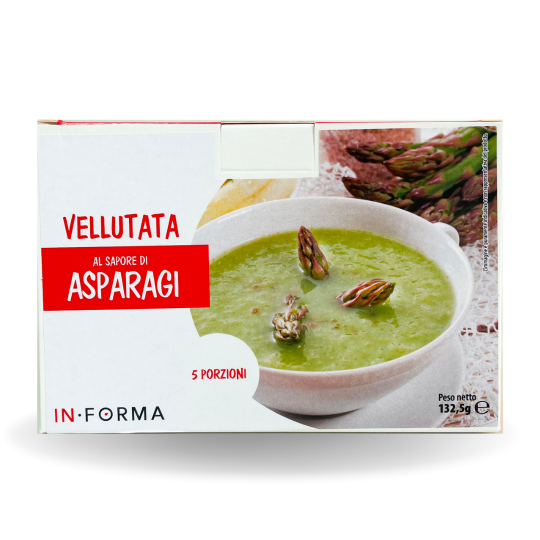 Vellutata al sapore di aspragi - scatola 5 porzioni