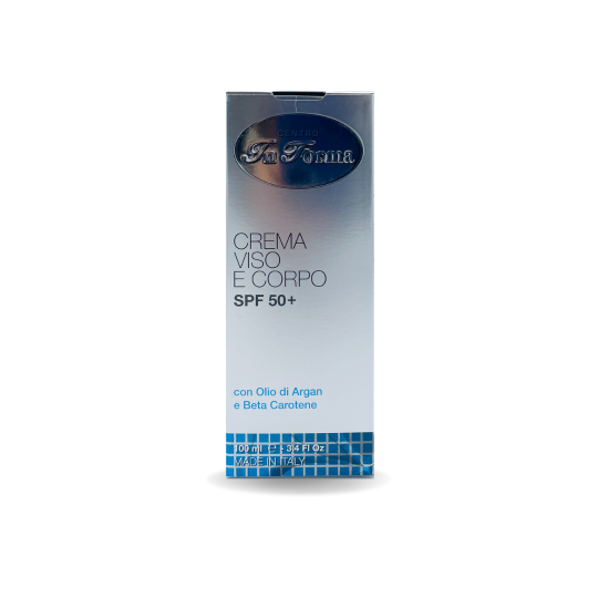 Crema viso corpo Spf 50+