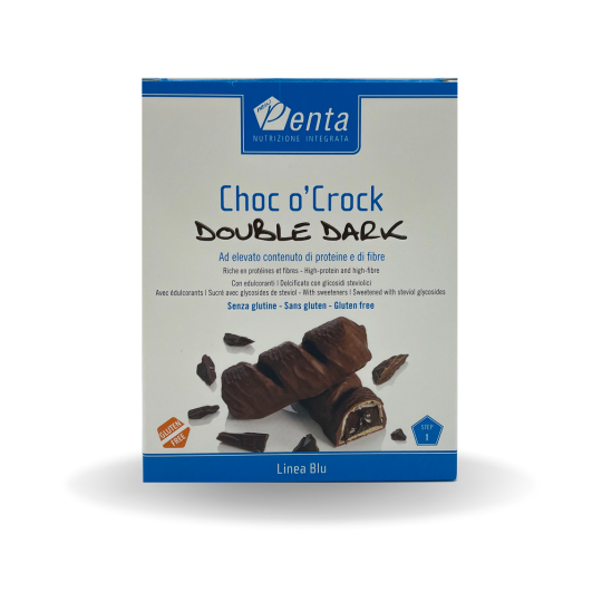CHOC O CROCK  double dark  da  5 pezzi  Senza Glutine
