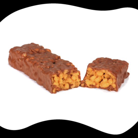 Barrette croccanti al caramello - scatola 7 porzioni