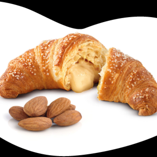 Keto cornetto ripieno alla mandorla - scatola 4 porzioni