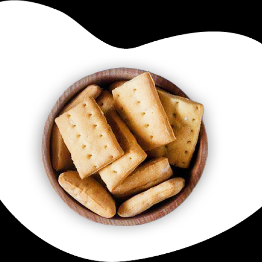 Mini cracker al sesamo - scatola 5 porzioni