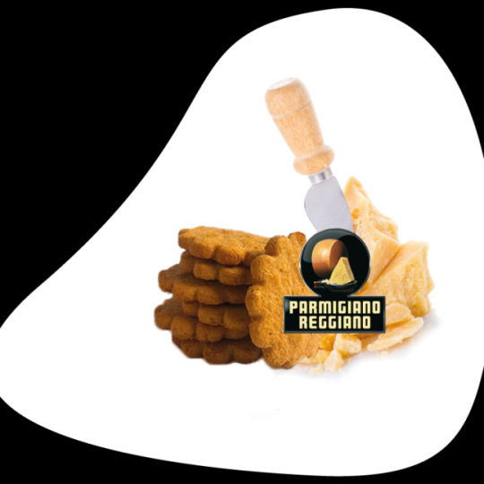 Crackers parmigiano reggiano - scatola 5 porzioni