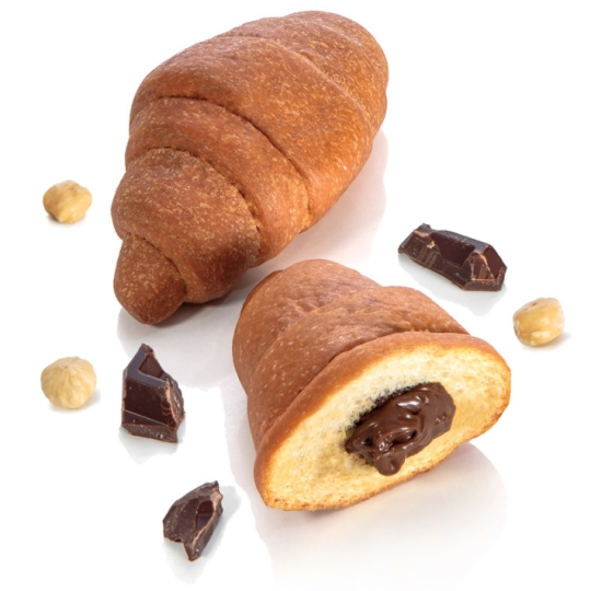 Croissant ripieno alla crema di cacao