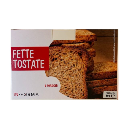 Fette tostate - scatola 2 porzioni