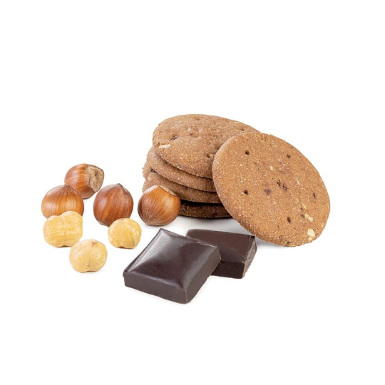 Biscotti con nocciola e cacao