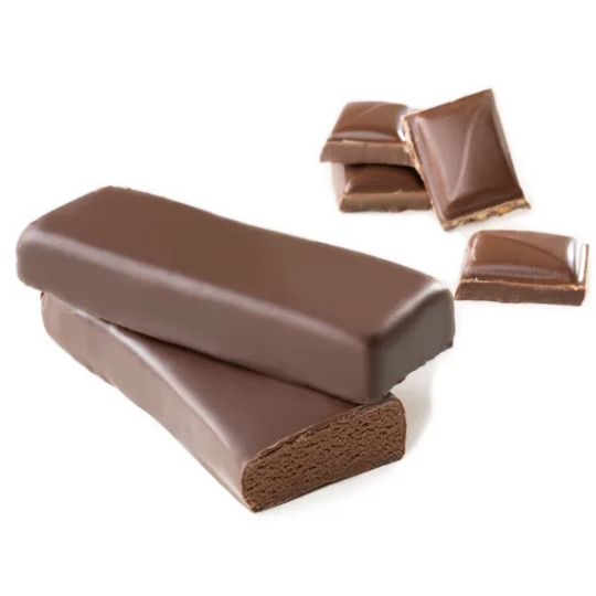 Barretta al sapore di cioccolato al latte