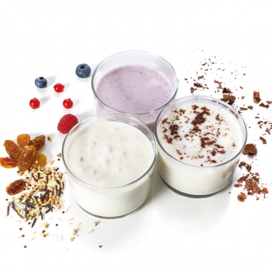 Buste di preparato per yogurt gusti misti
