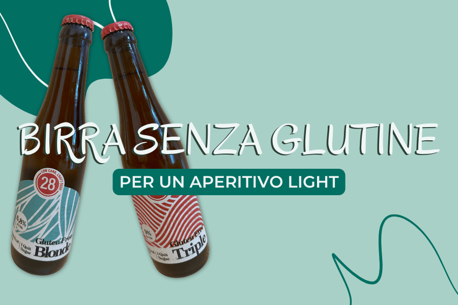  La birra senza glutine per un aperitivo light